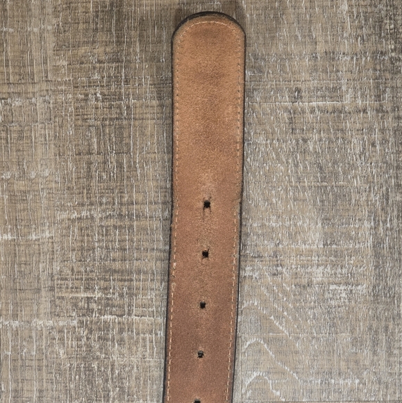 Lauren Ralph Lauren Womens Brown Leather Belt, Large - Picture 12 of 15